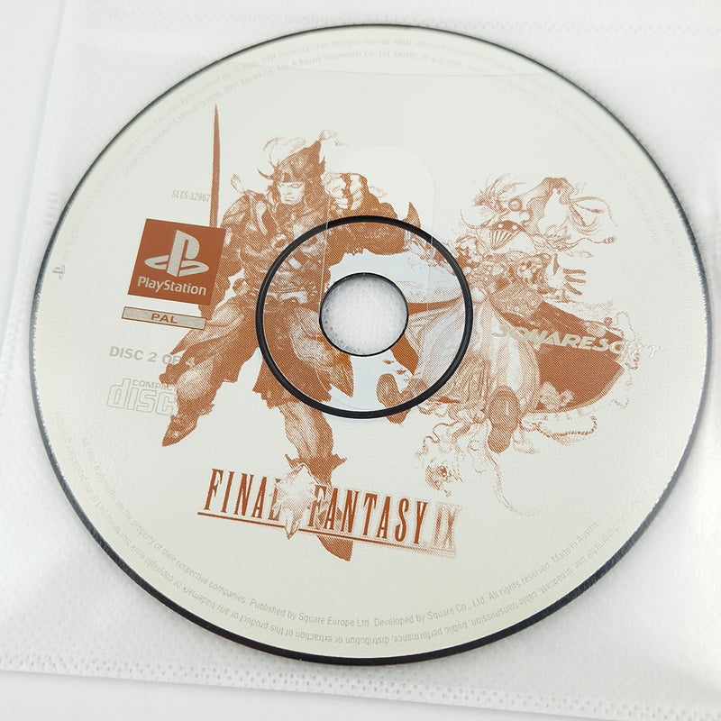 Playstation 1 Spiel : Final Fantasy IX - CD + Anleitung mit Lösungsbuch PS1