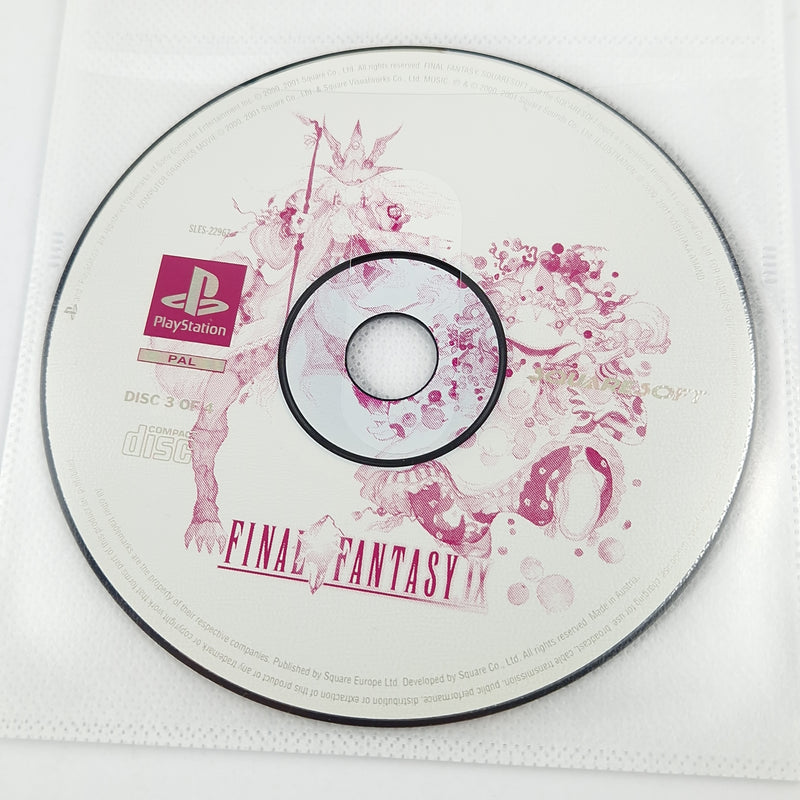 Playstation 1 game: Final Fantasy IX - CD + instructions with solution book PS1