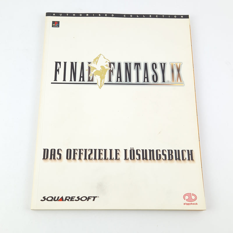 Playstation 1 game: Final Fantasy IX - CD + instructions with solution book PS1