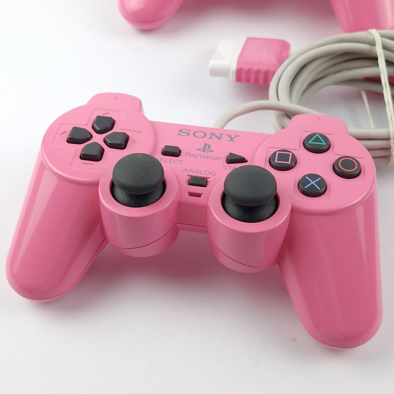 Playstation 2 Konsole : PS2 Starter Pack - Pink Rosa / PS2 OVP PAL Console