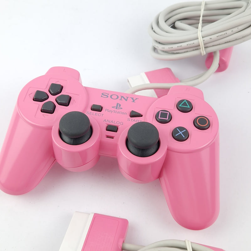 Playstation 2 Konsole : PS2 Starter Pack - Pink Rosa / PS2 OVP PAL Console