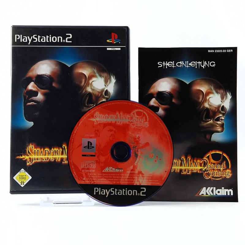 Playstation 2 game: Shadow Man 2econd coming - CD manual OVP cib / SONY PS2