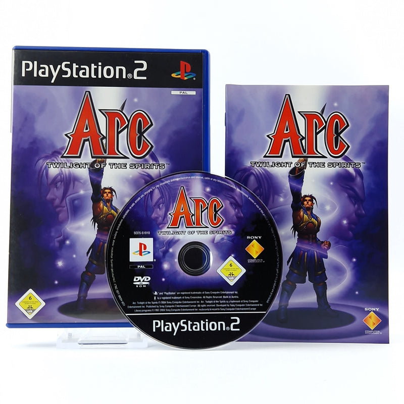 Playstation 2 game: Arc Twilight of The Spirits - CD manual OVP / SONY PS2