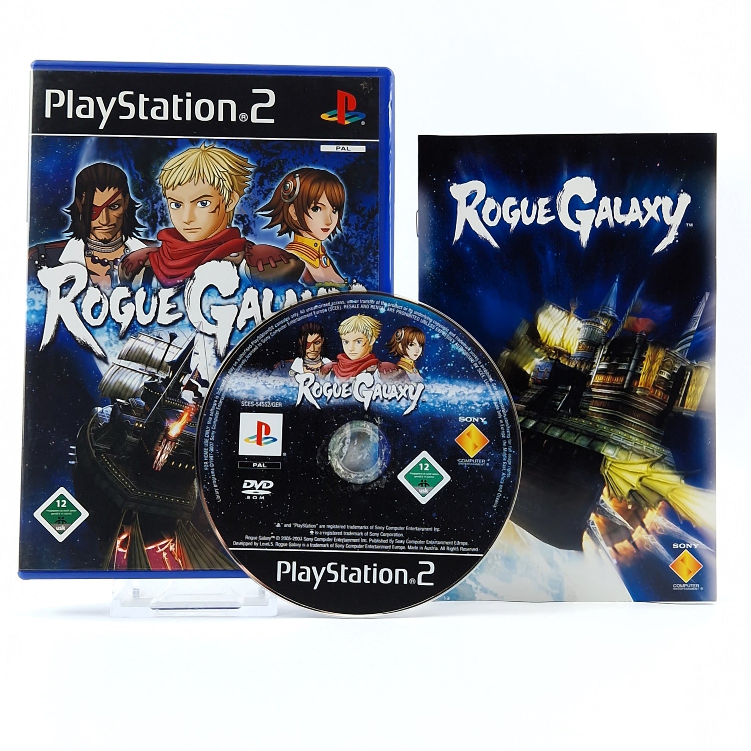 Playstation 2 Spiel : Rogue Galaxy - CD Anleitung OVP cib / SONY PS2 PAL