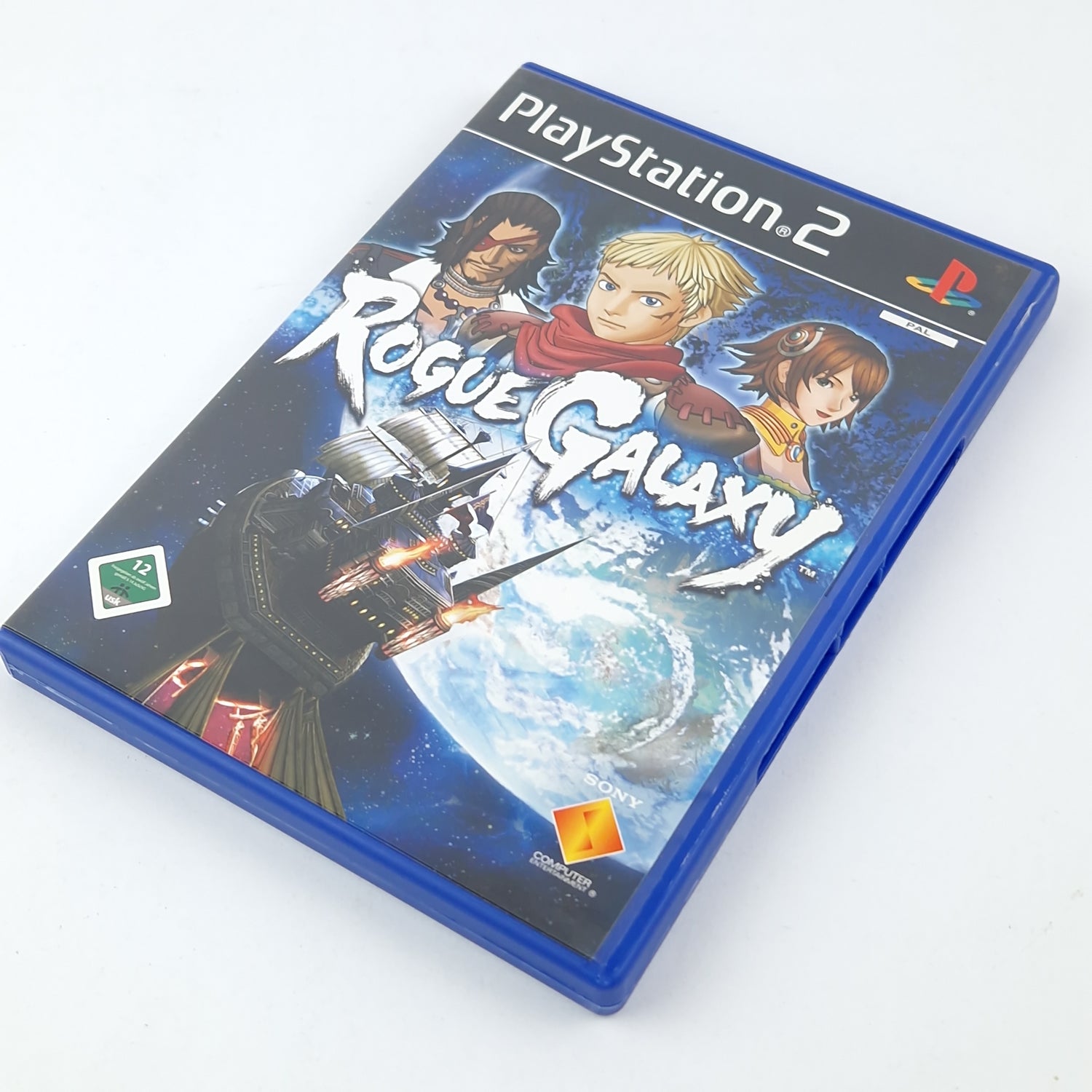 Playstation 2 game: Rogue Galaxy - CD manual OVP cib / SONY PS2 PAL