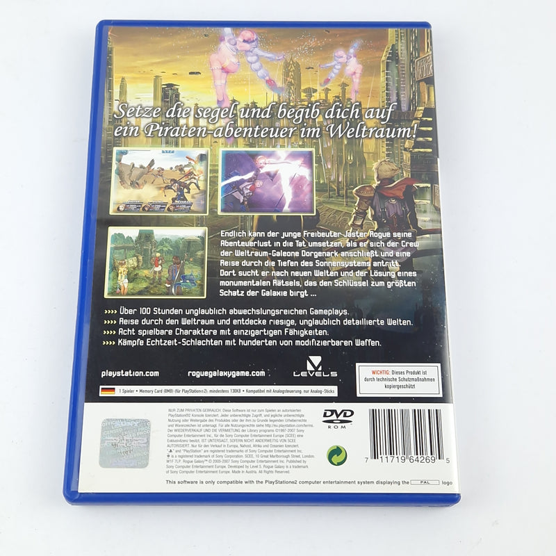 Playstation 2 Spiel : Rogue Galaxy - CD Anleitung OVP cib / SONY PS2 PAL
