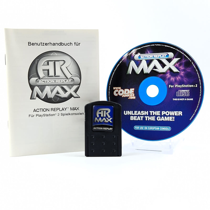 Playstation 2 Zubehör : AR Action Replay MAX - 3000 Cheat Codes CD PS2