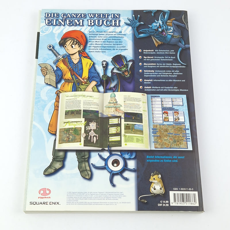 Playstation 2 Spiel : Dragon Quest + Spieleberater / Lösungsbuch - SONY PS2 OVP
