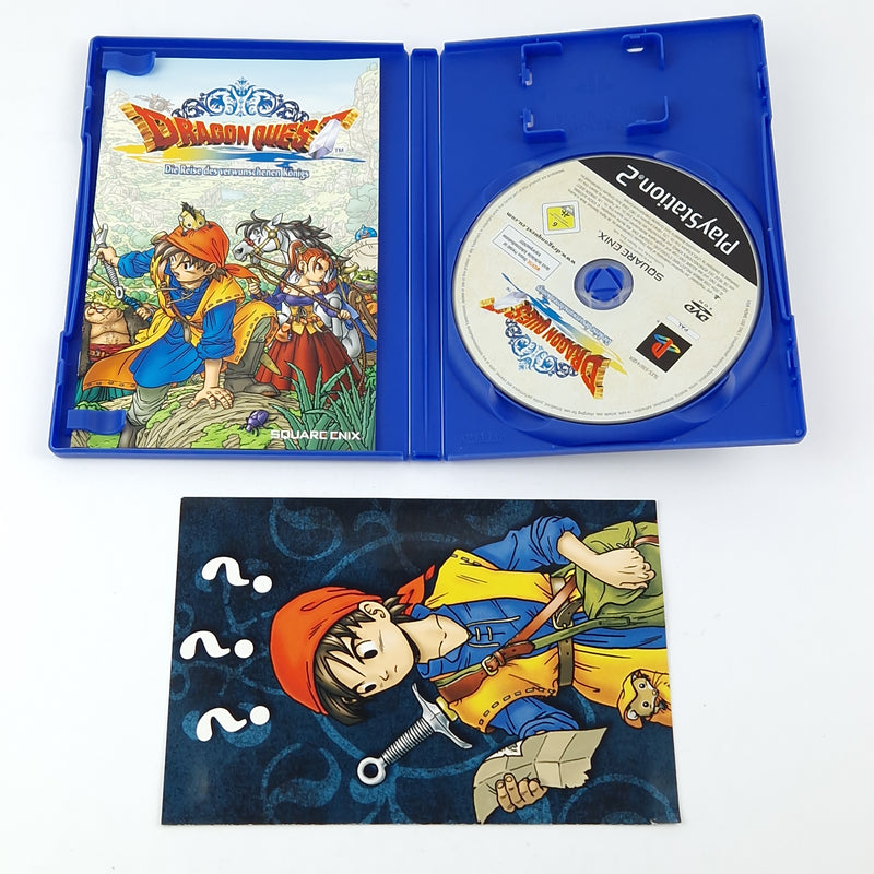 Playstation 2 Spiel : Dragon Quest + Spieleberater / Lösungsbuch - SONY PS2 OVP