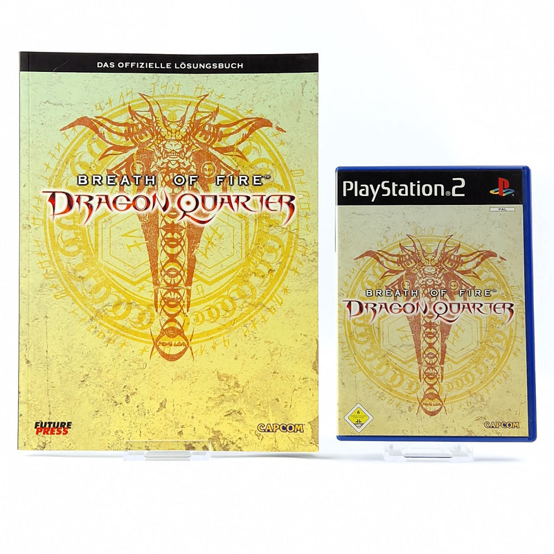 Playstation 2 Spiel : Breath of Fire Dragon Quarter + Lösungsbuch - SONY PS2 OVP