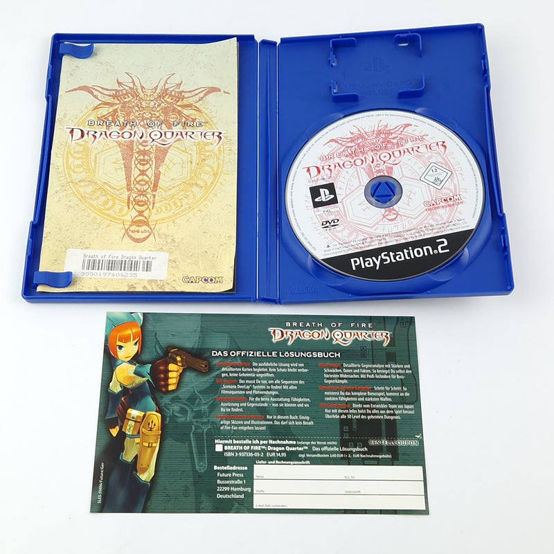 Playstation 2 Spiel : Breath of Fire Dragon Quarter + Lösungsbuch - SONY PS2 OVP