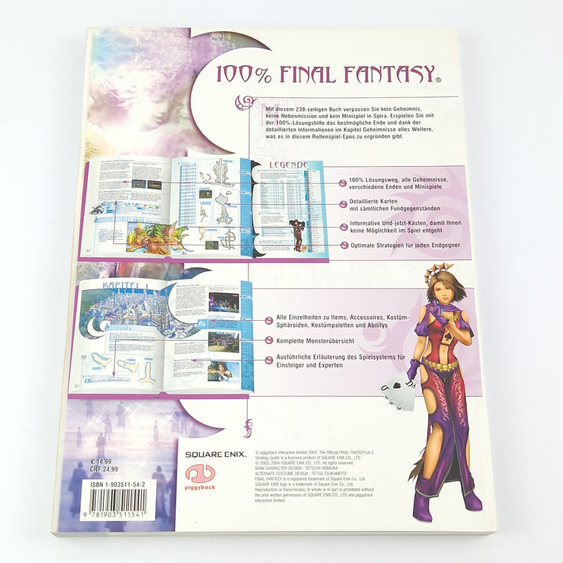 Playstation 2 Spiel : Final Fantasy X-2 + Lösungsbuch Guide - SONY PS2 OVP
