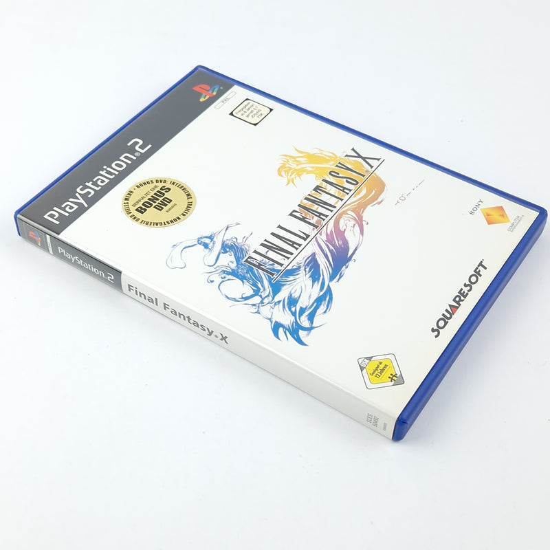 Playstation 2 game: Final Fantasy X + solution book game advisor - SONY PS2 original packaging