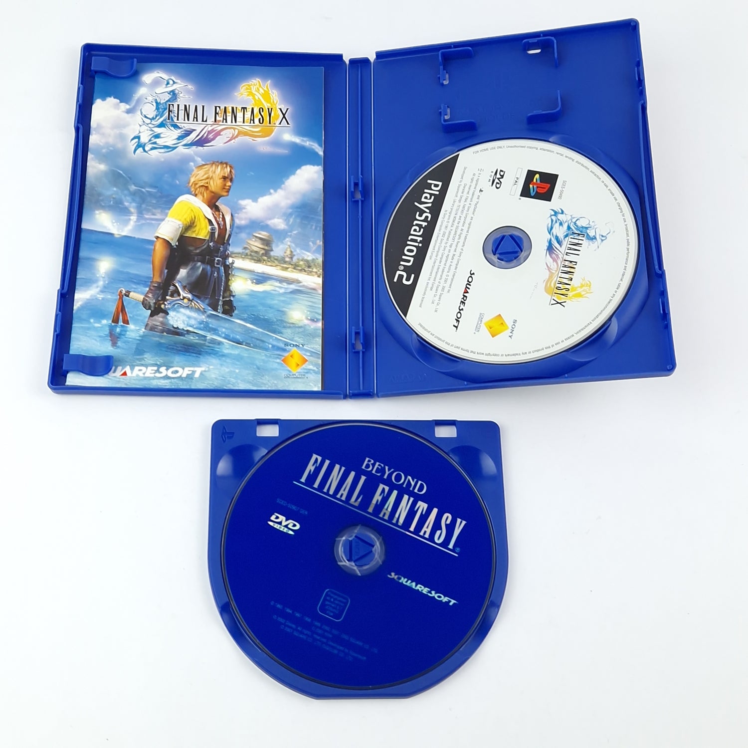 Playstation 2 Spiel : Final Fantasy X + Lösungsbuch Spieleberater - SONY PS2 OVP