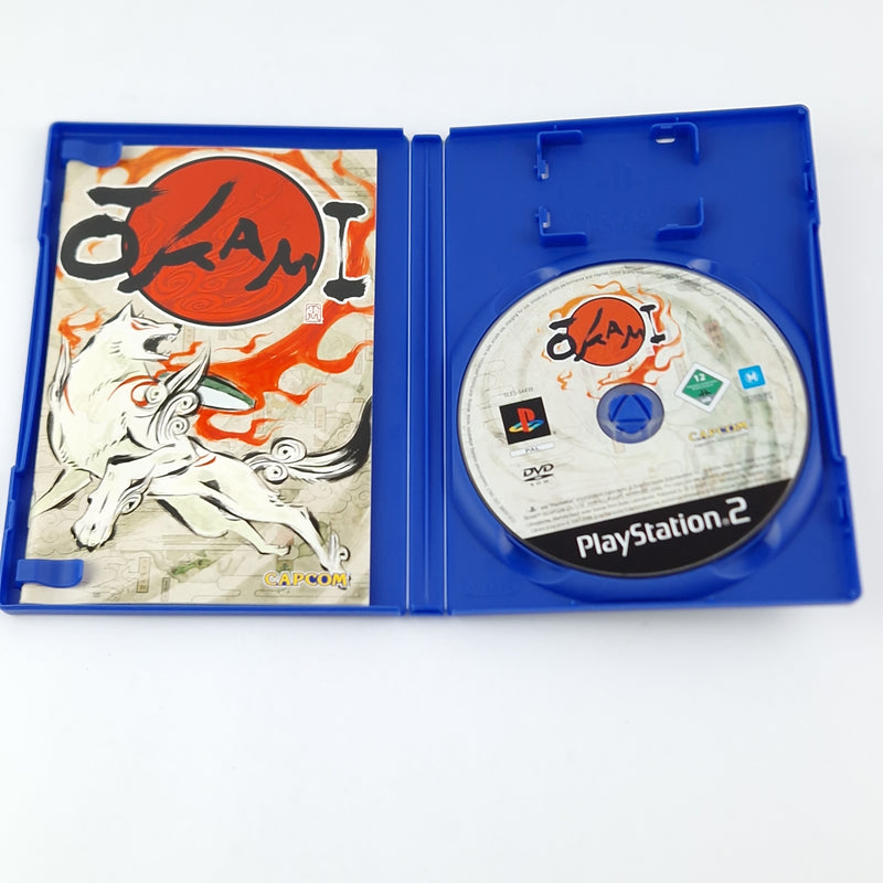 Playstation 2 game: Okami + solution book game advisor - SONY PS2 original packaging