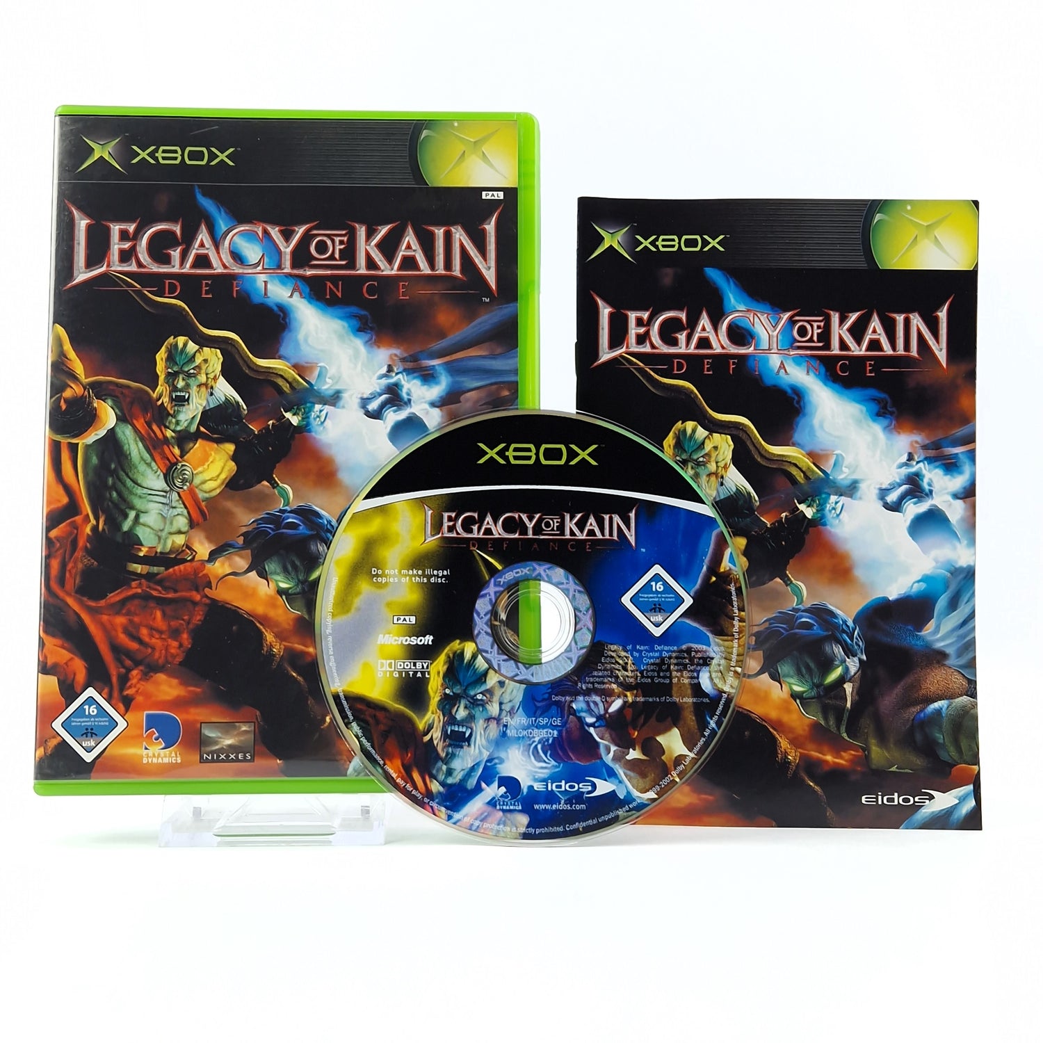 Xbox Classic Game: Legacy of Kain Defiance - Microsoft OVP PAL