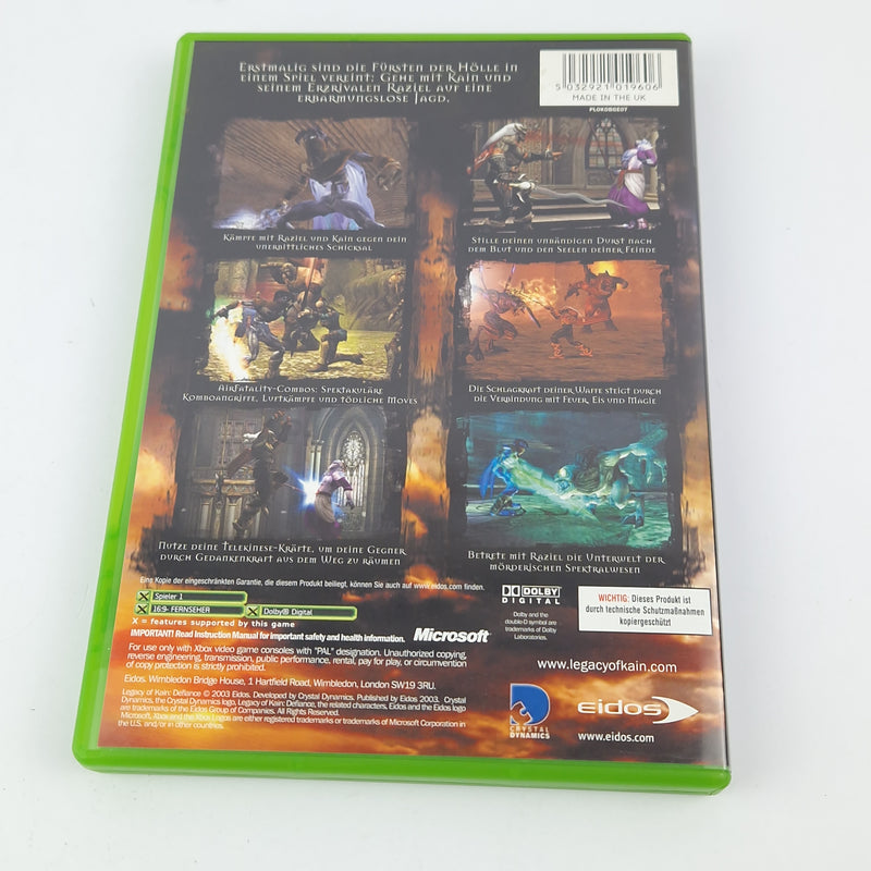 Xbox Classic Game: Legacy of Kain Defiance - Microsoft OVP PAL