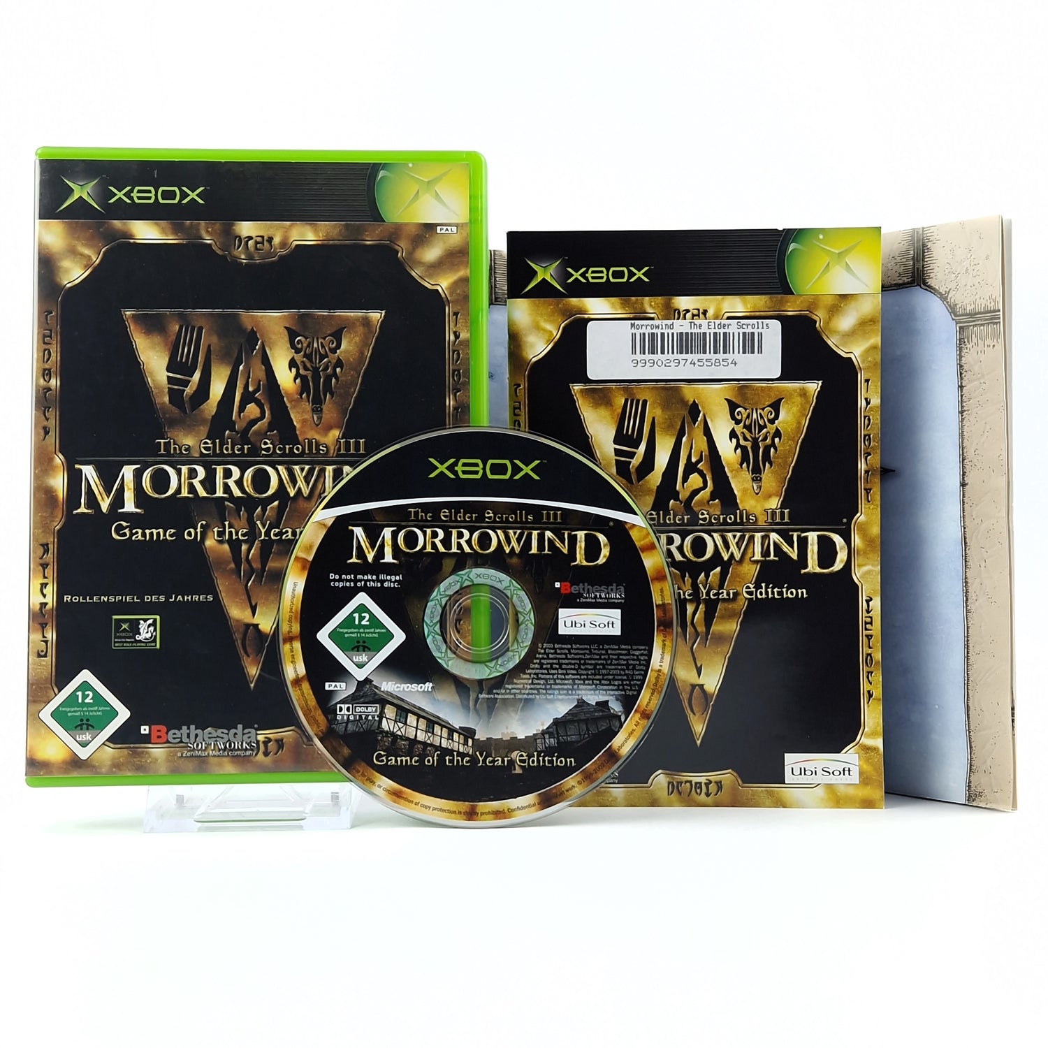 Xbox Classic Spiel : The Elder Scrolls III Morrowind / Game of the Year Ed. OVP