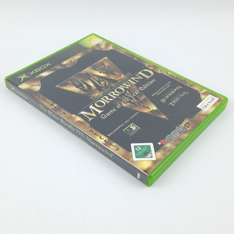 Xbox Classic Spiel : The Elder Scrolls III Morrowind / Game of the Year Ed. OVP