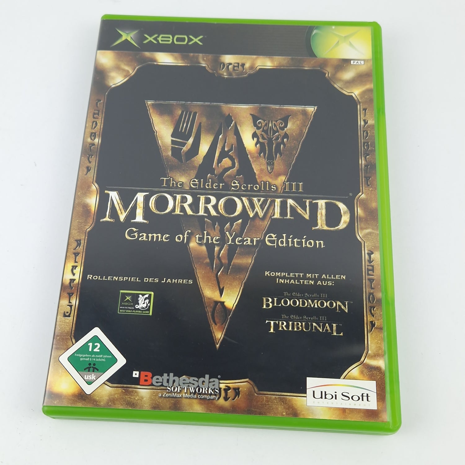 Xbox Classic Game: The Elder Scrolls III Morrowind / Game of the Year Ed. Original packaging