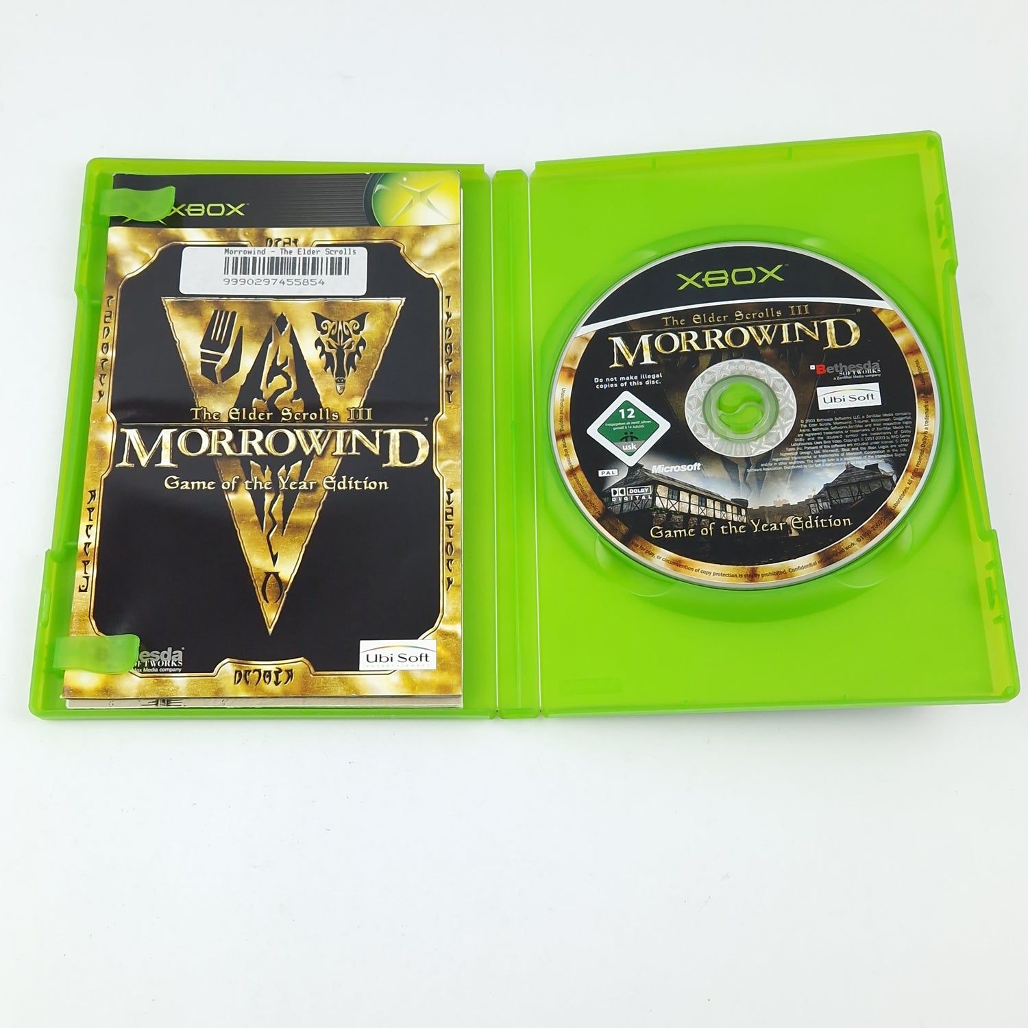 Xbox Classic Game: The Elder Scrolls III Morrowind / Game of the Year Ed. Original packaging