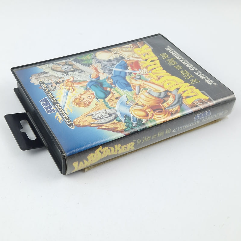 Sega Mega Drive Game: Landstalker + Players Guide - Module OVP Instructions cib