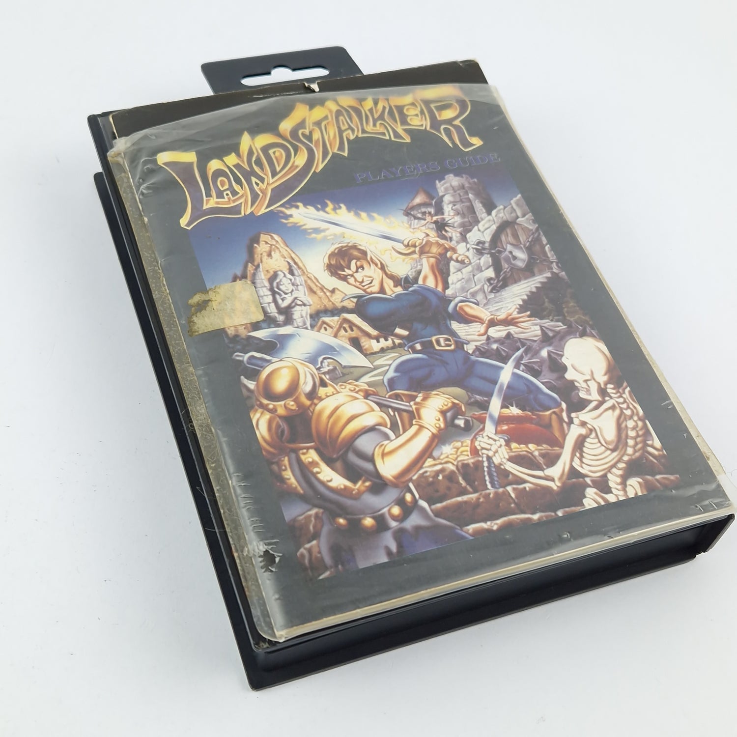 Sega Mega Drive Game: Landstalker + Players Guide - Module OVP Instructions cib