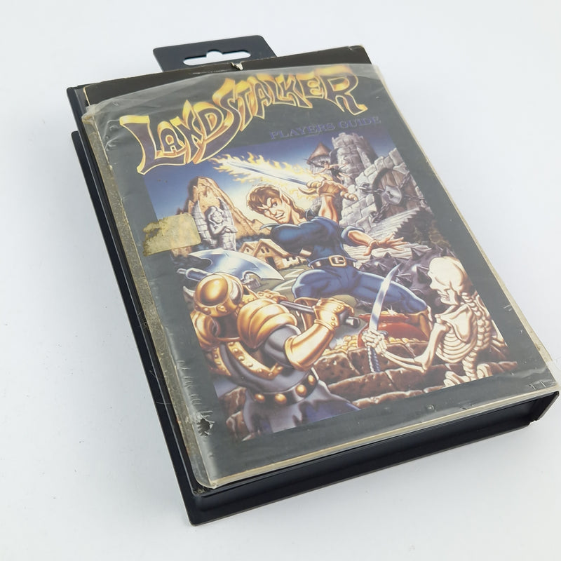 Sega Mega Drive Game: Landstalker + Players Guide - Module OVP Instructions cib