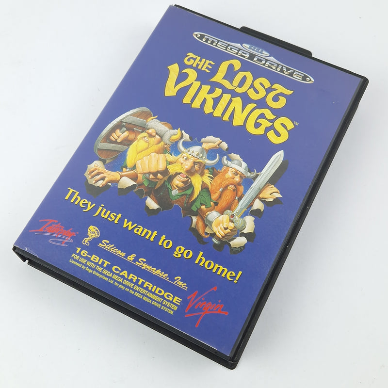 Sega Mega Drive Spiel : The Lost Vikings - Modul OVP Anleitung cib / MD PAL