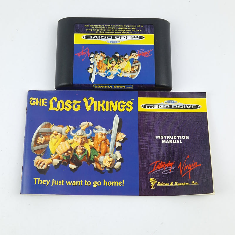 Sega Mega Drive Spiel : The Lost Vikings - Modul OVP Anleitung cib / MD PAL
