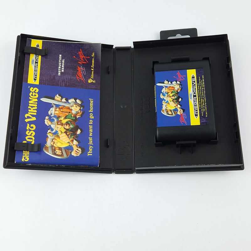 Sega Mega Drive Spiel : The Lost Vikings - Modul OVP Anleitung cib / MD PAL
