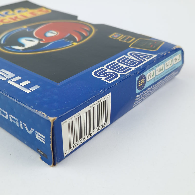 Sega Mega Drive Spiel : Sonic Knuckles - Modul OVP Anleitung / MD PAL