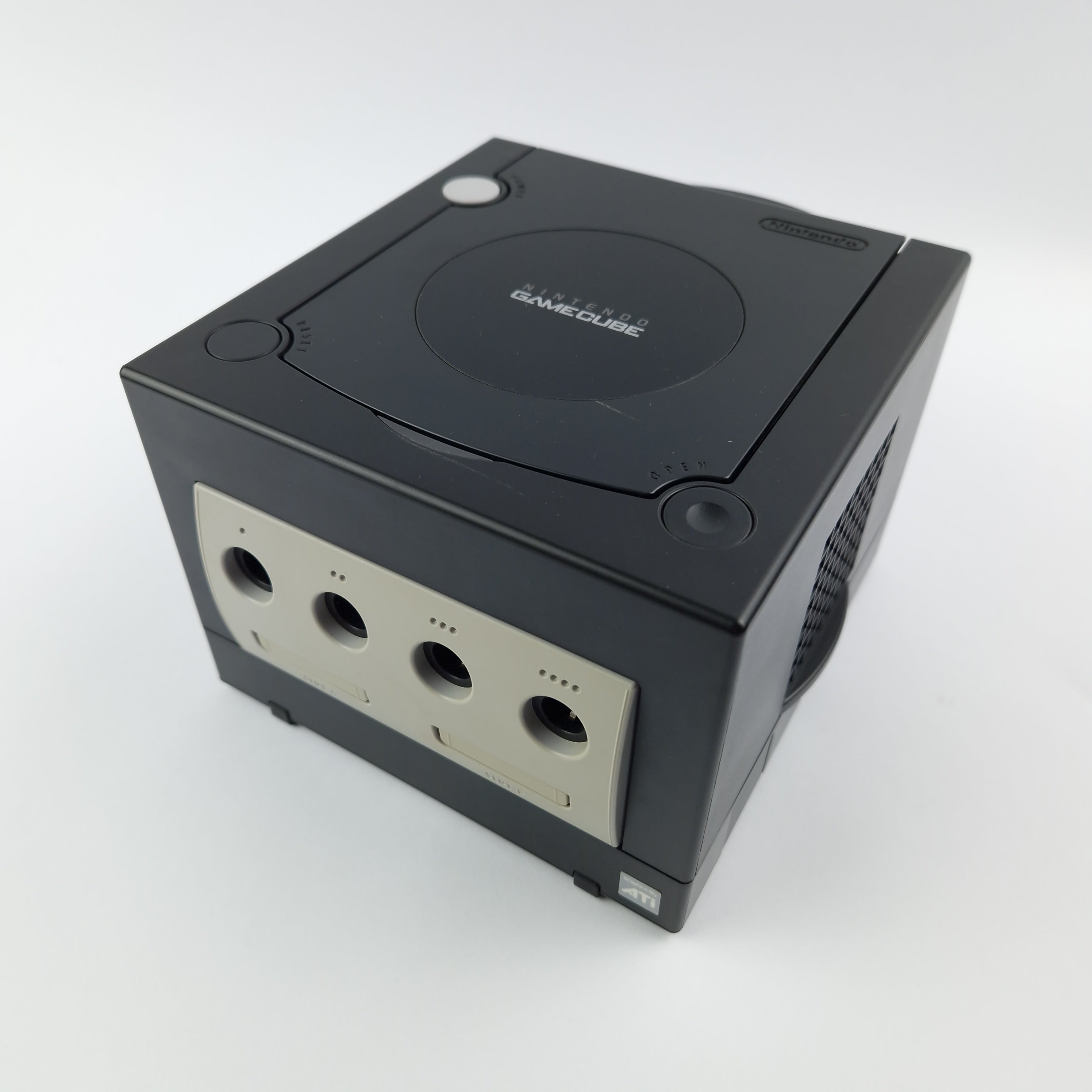 Nintendo Gamecube Konsole mit OVP / Verpackung - Schwarz Black PAL Console