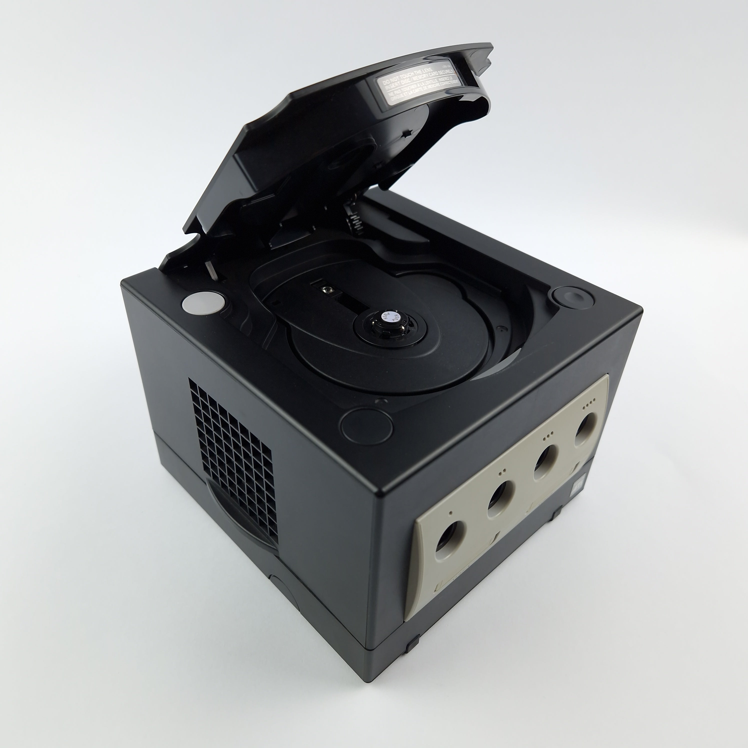 Nintendo Gamecube Konsole mit OVP / Verpackung - Schwarz Black PAL Console