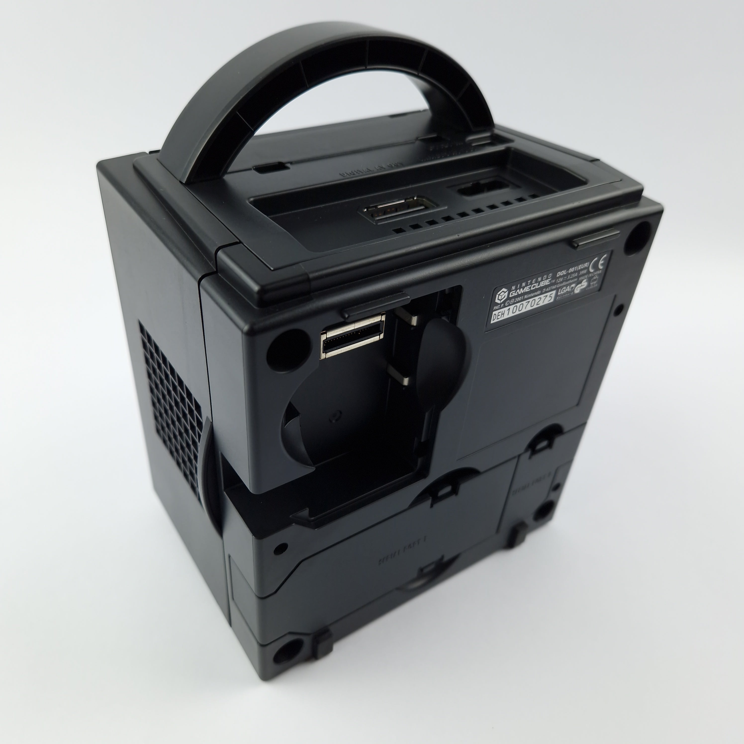 Nintendo Gamecube Konsole mit OVP / Verpackung - Schwarz Black PAL Console