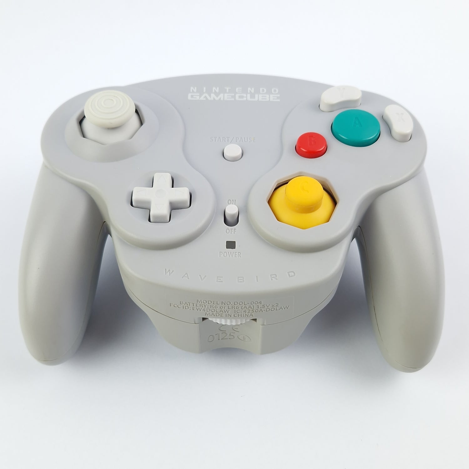 Nintendo Gamecube Funk Controller : Original Wavebird Gamepad mit Empfänger