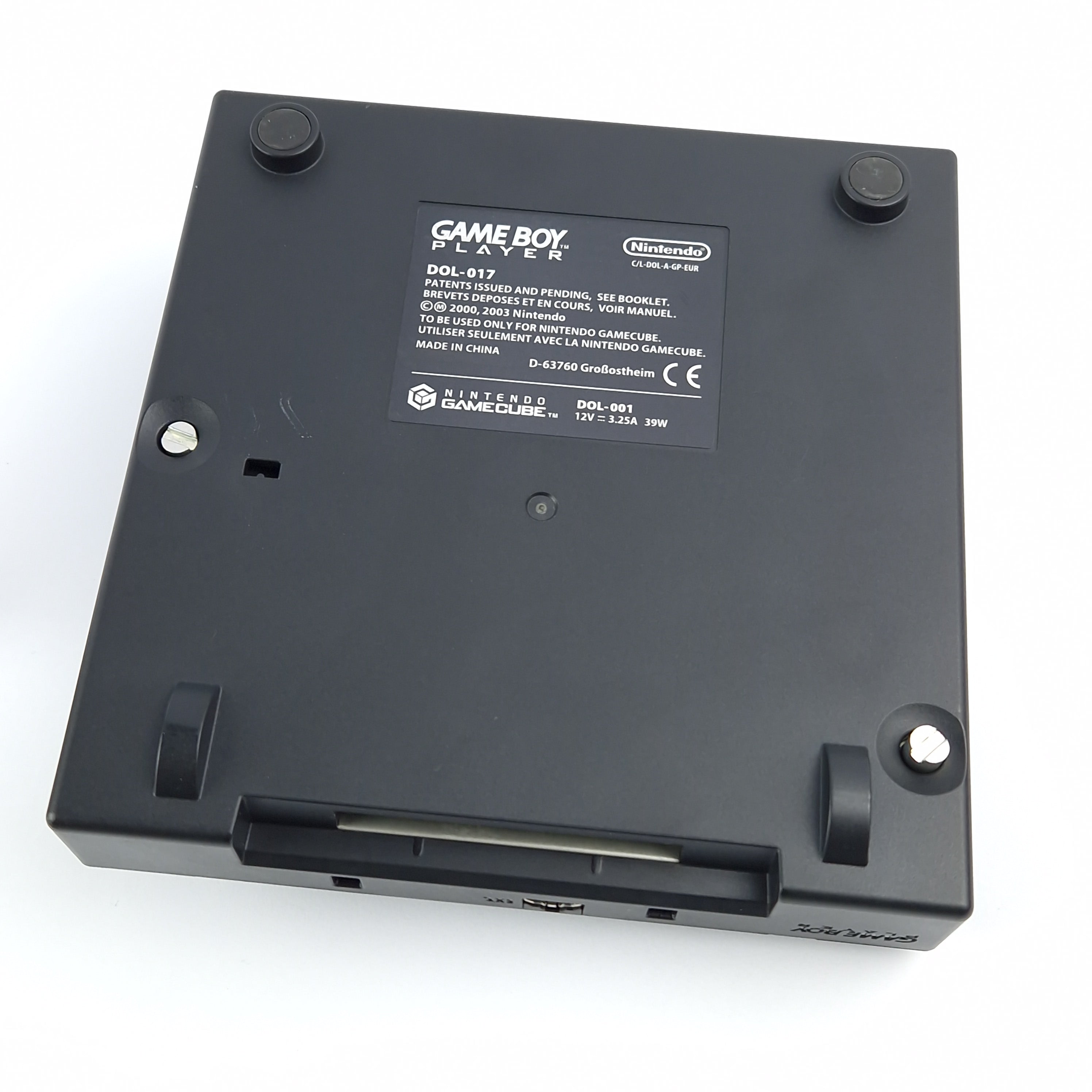 Nintendo Gamecube : Gameboy Player Adapter mit CD - Zubehör Game Boy Erweiterung