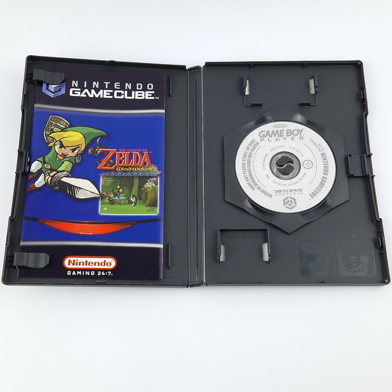 Nintendo Gamecube : Gameboy Player Adapter mit CD - Zubehör Game Boy Erweiterung