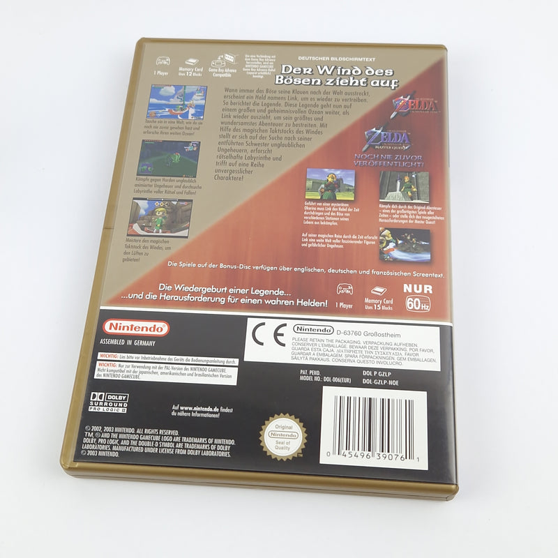 Nintendo Gamecube Spiel : Zelda The Windwaker Limitierte Auflage + Cheat Pro