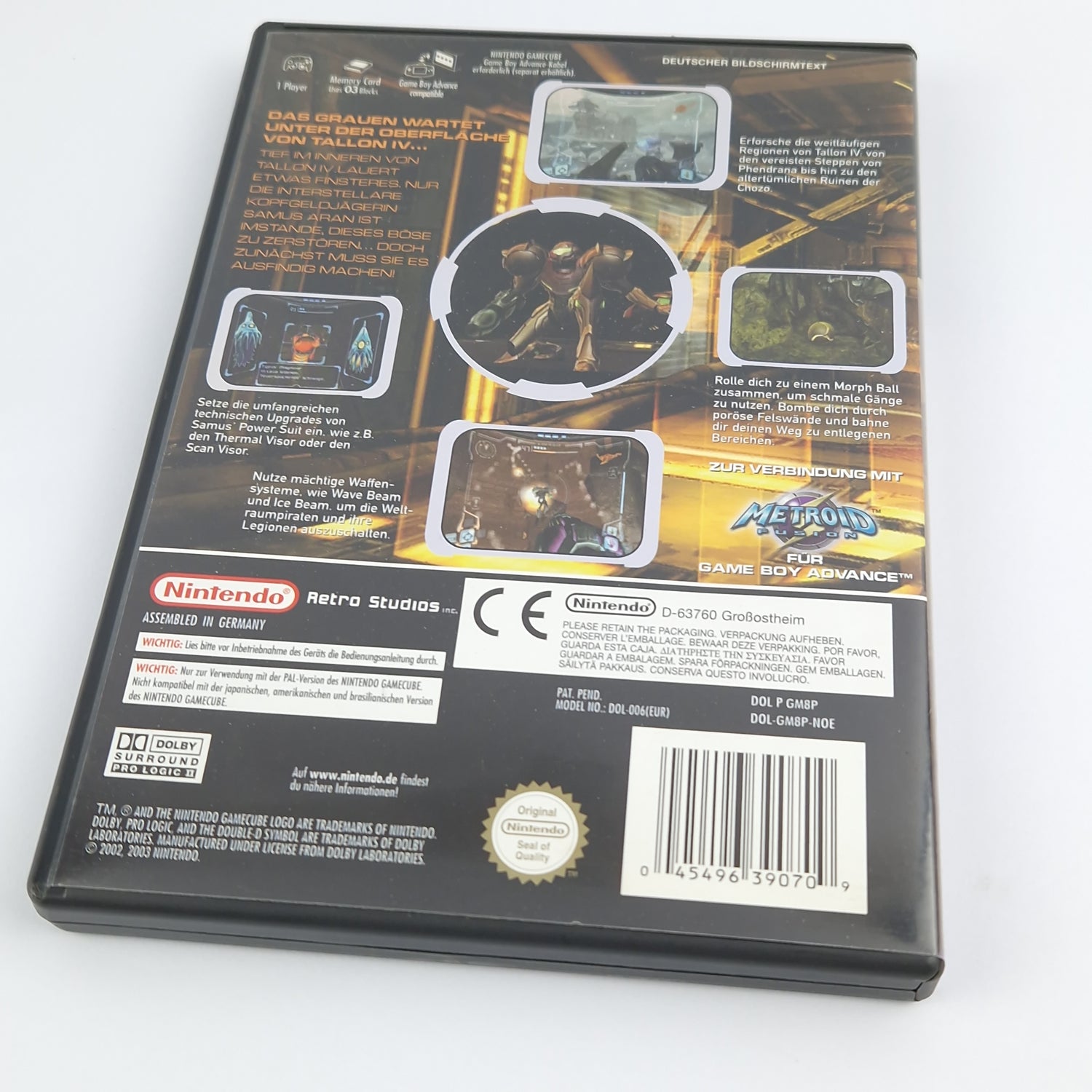 Nintendo Gamecube game: Metroid Prime + Cheat Pro booklet / solution book