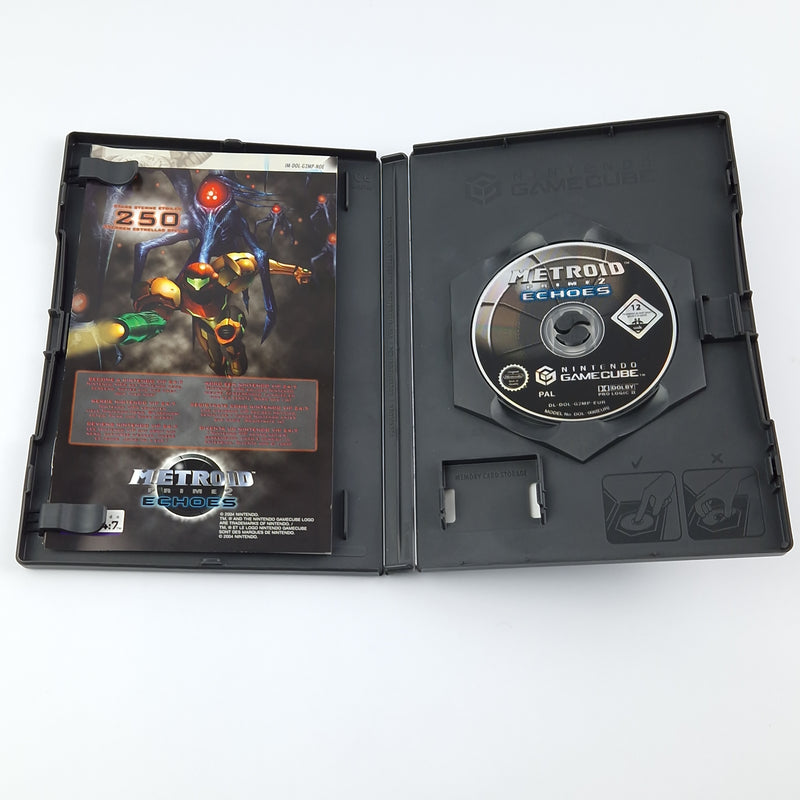 Nintendo Gamecube game: Metroid Prime 2 Echoes - CD manual OVP cib / PAL GC