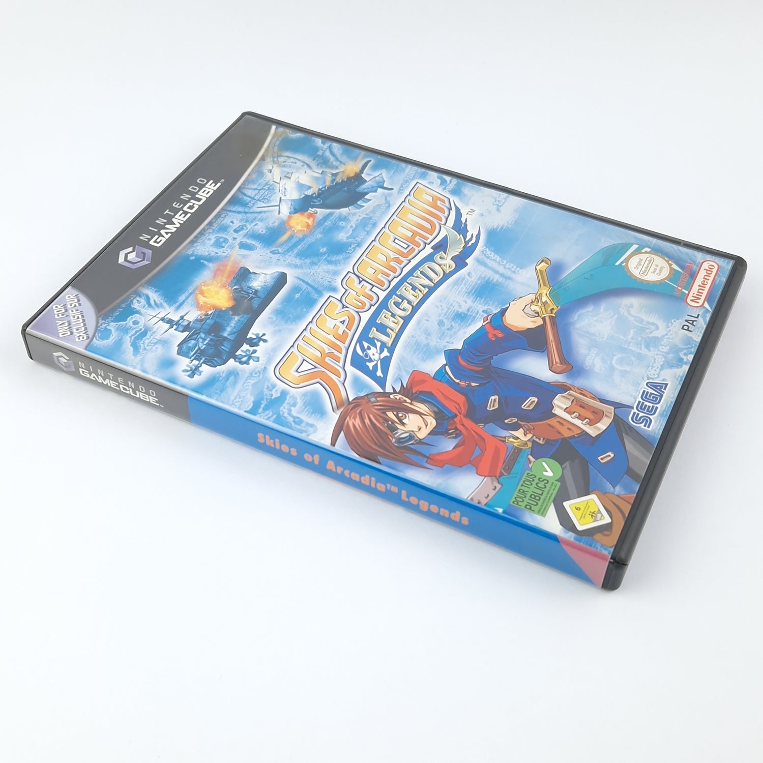 Nintendo Gamecube game: Skies of Arcadia Legends - CD instructions OVP cib / PAL