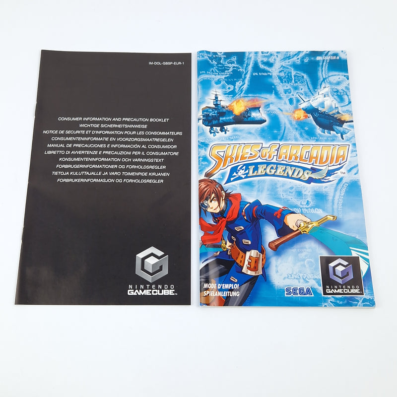 Nintendo Gamecube Spiel : Skies of Arcadia Legends - CD Anleitung OVP cib / PAL