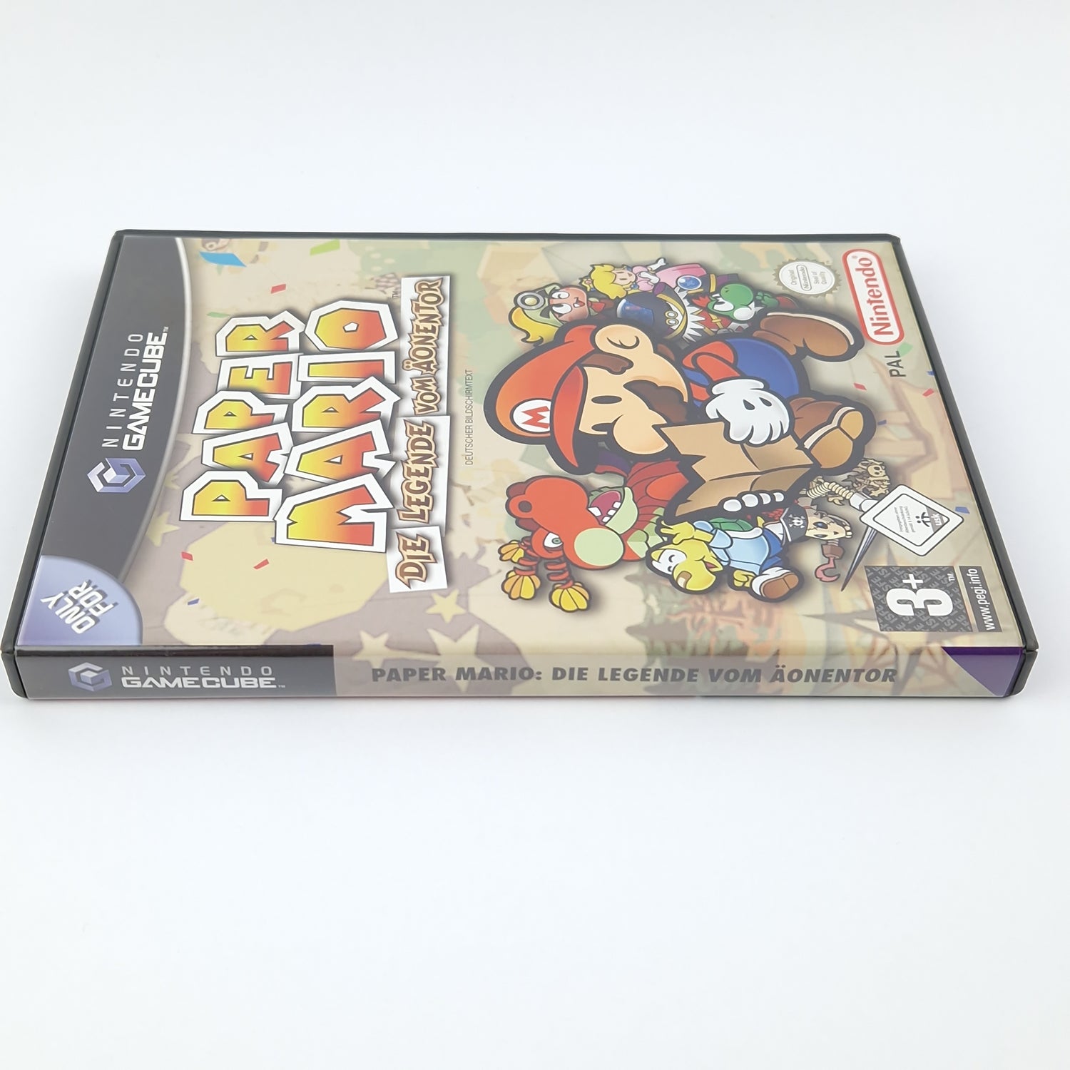 Nintendo Gamecube Spiel : Paper Mario die Legende vom Äonentor - OVP PAL Game