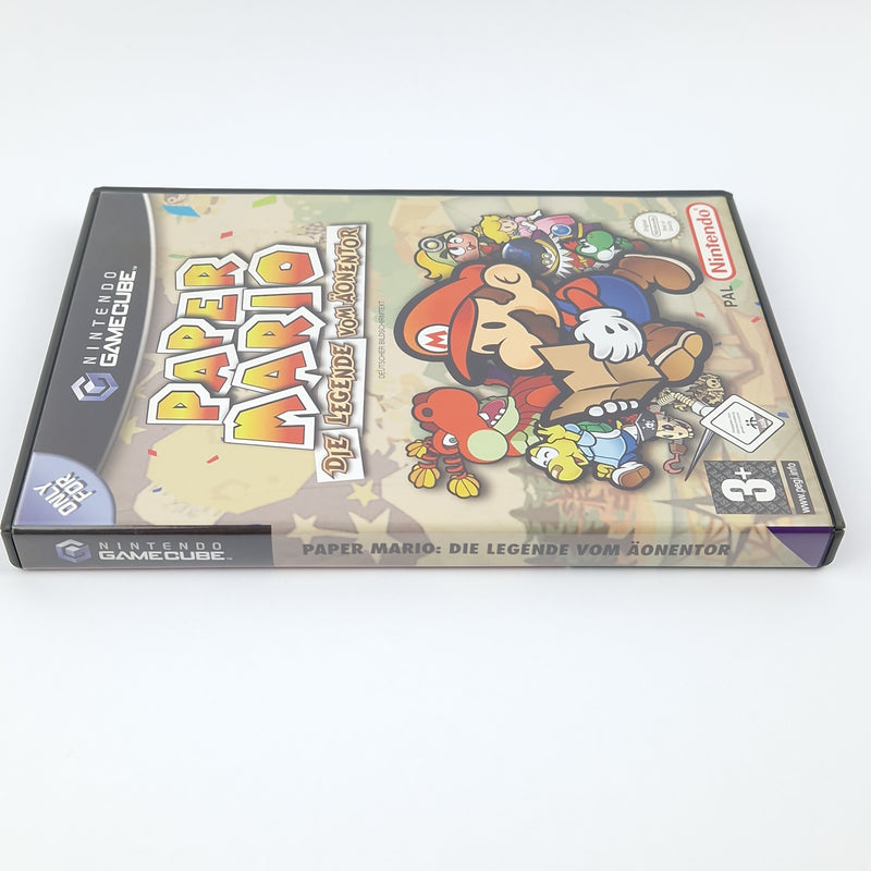 Nintendo Gamecube Game: Paper Mario the Legend of the Aeon Gate - OVP PAL Game