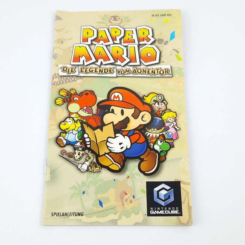 Nintendo Gamecube Game: Paper Mario the Legend of the Aeon Gate - OVP PAL Game