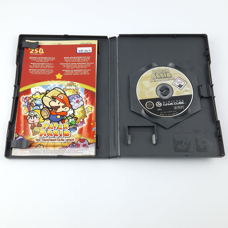 Nintendo Gamecube Game: Paper Mario the Legend of the Aeon Gate - OVP PAL Game