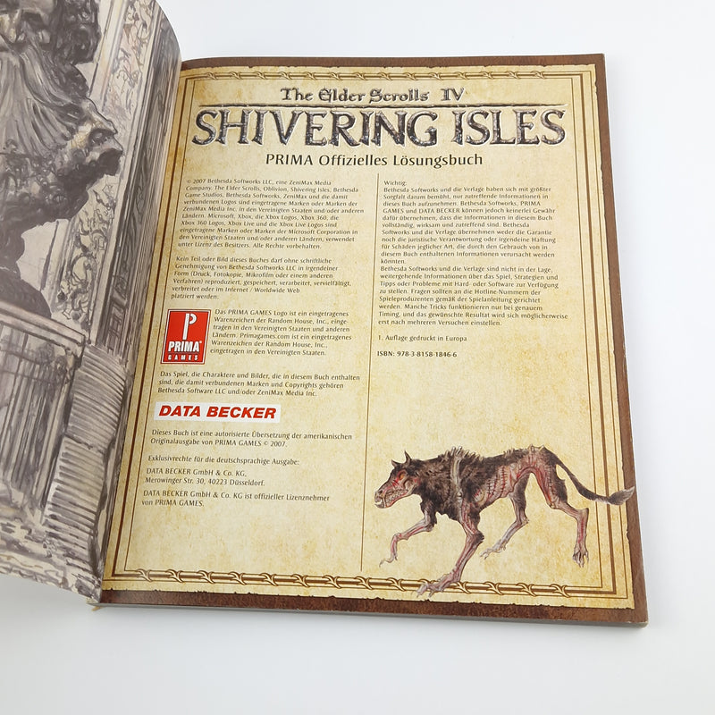 The Elder Scrolls IV Oblivion &amp; Shivering Isles - Walkthrough Book / Game Guide