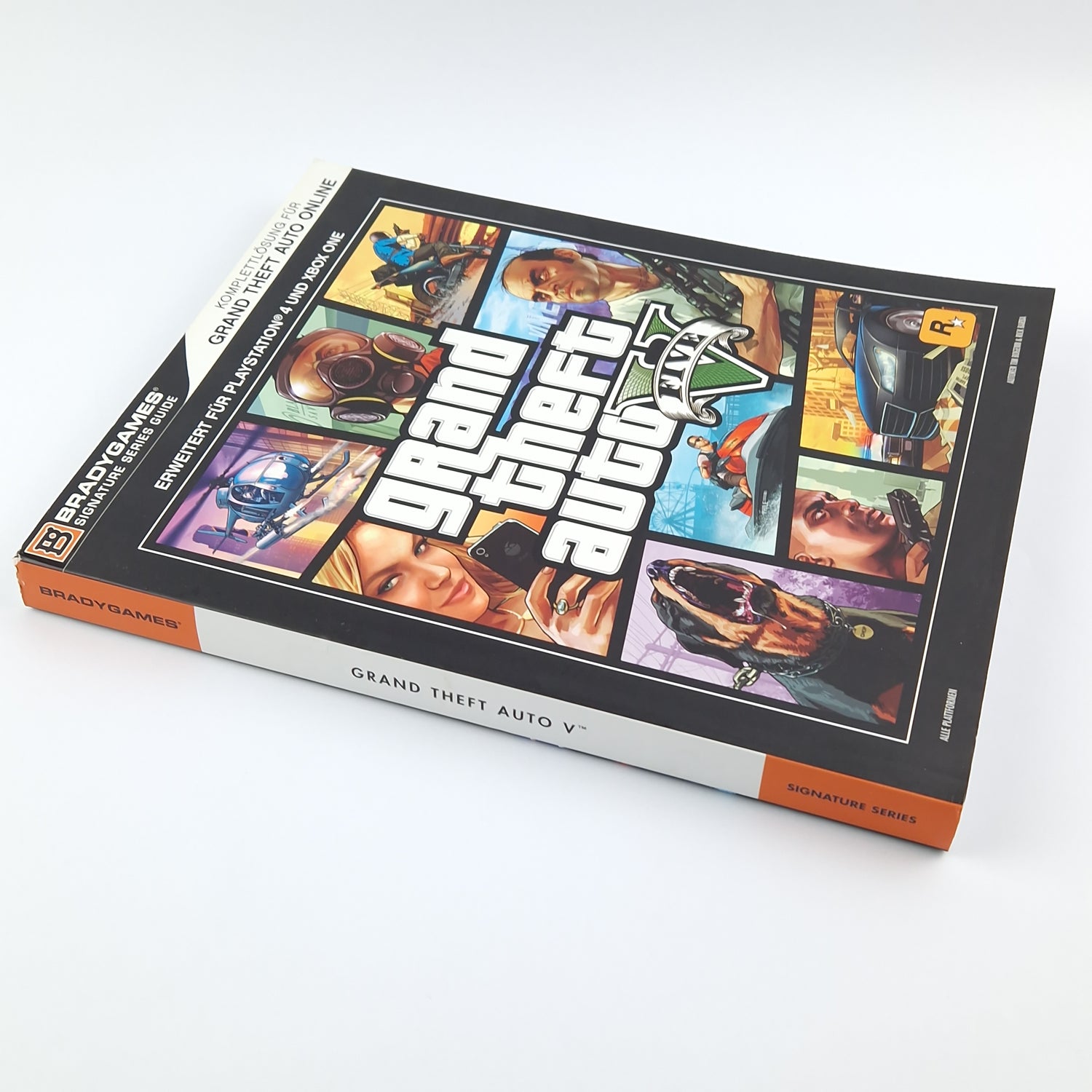 Grand Theft Auto Five V - GTA 5 Lösungsbuch / Komplettlösung Guide - Bradygames