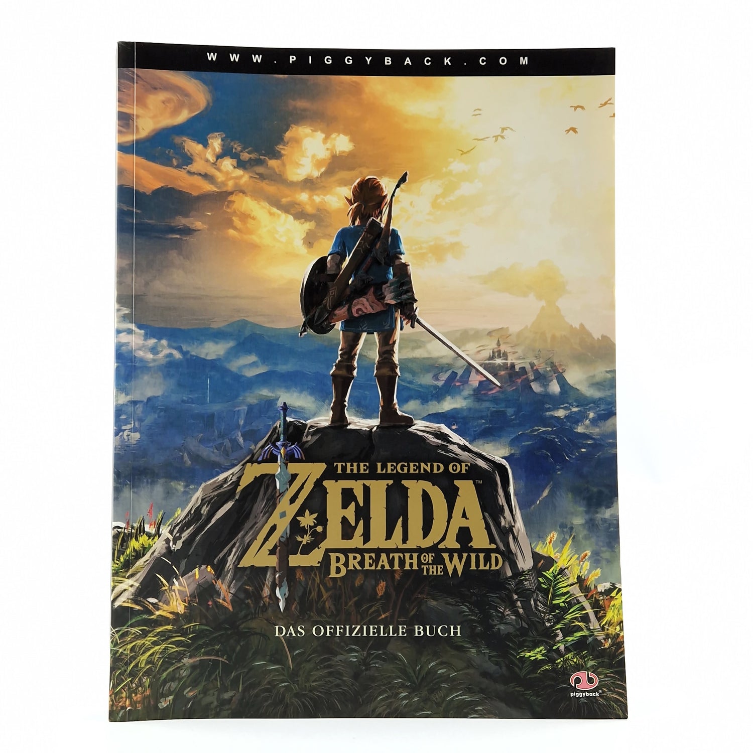 The Legend of Zelda Breath of the Wild - Book Solution Book Nintendo Switch